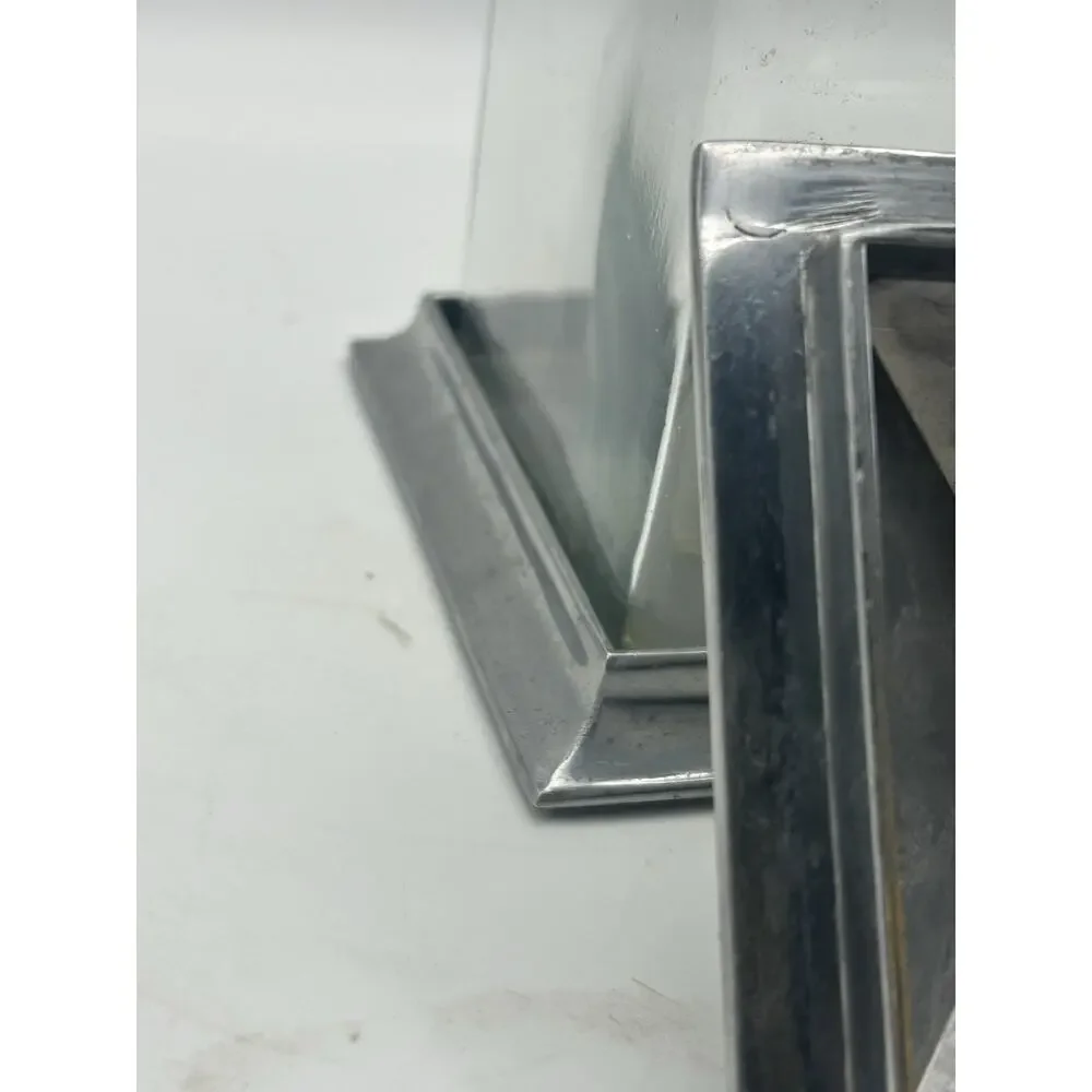 pottery barn Glass Display Case Or Trinket Box.